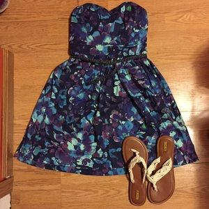 Flowered sundress