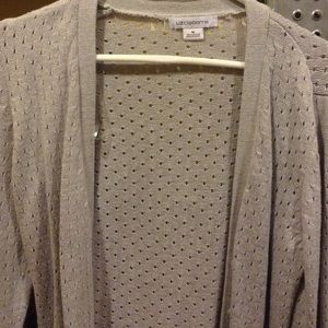 Cardigans! Liz Claiborne and Eyelash Couture