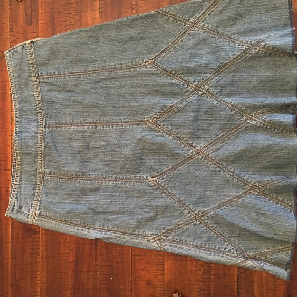 Dkny denim skirt
