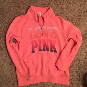 Orange PINK sweatshirt lightly worn