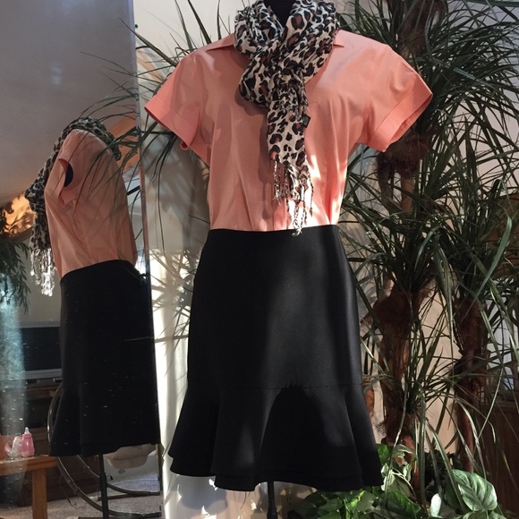 Adorable spin on classic black skirt.