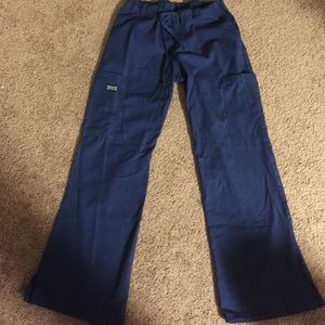 Navy blue scrub pants!