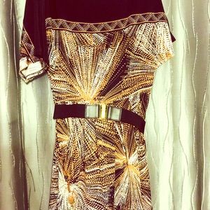 BCBG dress with belt