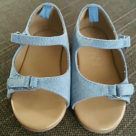 Denim sandals