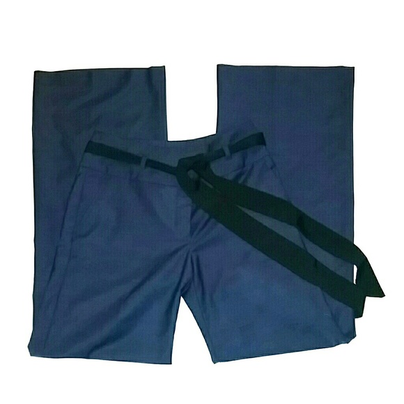 New navy dress pants by H&M wide leg