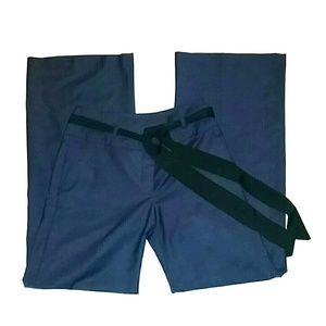 New navy dress pants by H&M wide leg