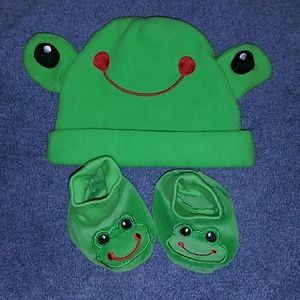 Cute baby frog set