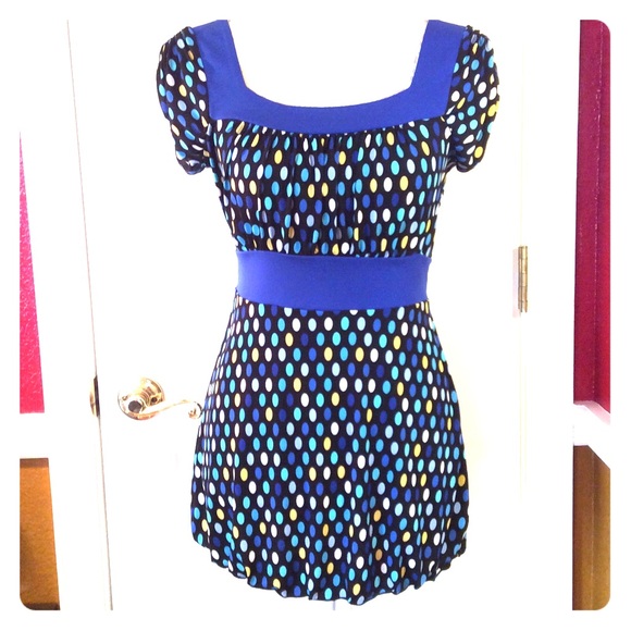 💝 TODAY SALE 💝 Gorgeous multicolor polkadot top
