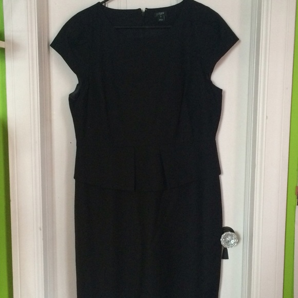 Black Peplum dress