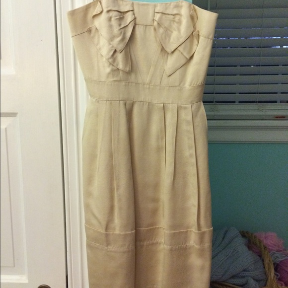 Anthropologie Strapless dress!