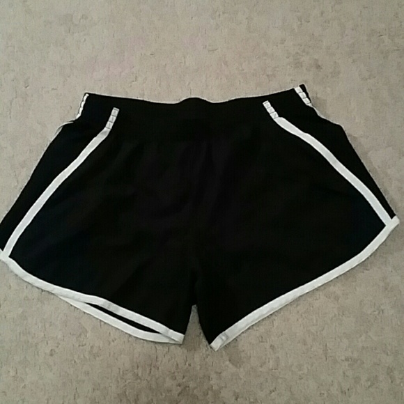 Black sport shorts