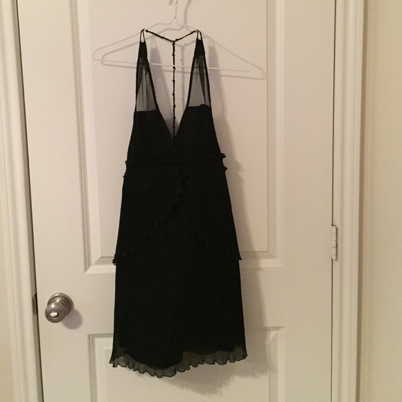 Black mini dress