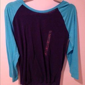 PINK Victoria secret, blue top