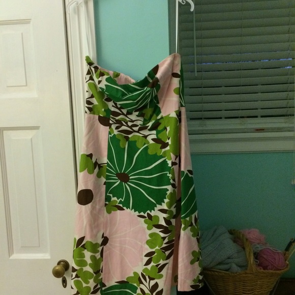 Strapless JCrew dress