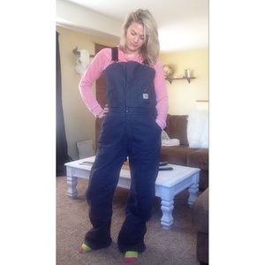 Carhartt women's bibs/overalls/coveralls/snowpants