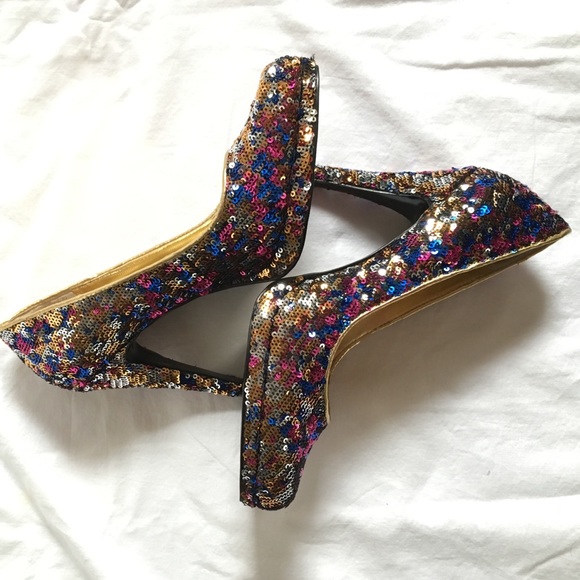 Nine West Shoes - Multi Color sequined pumps Nine West Shoes - Multi Color sequined pumps