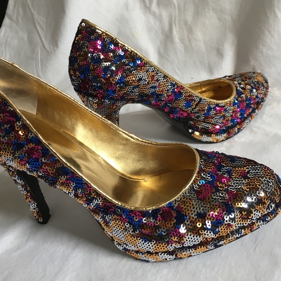 Nine West Shoes - Multi Color sequined pumps Nine West Shoes - Multi Color sequined pumps