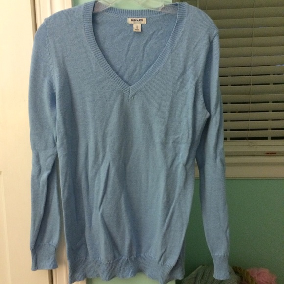 Pretty blue pullover sweater