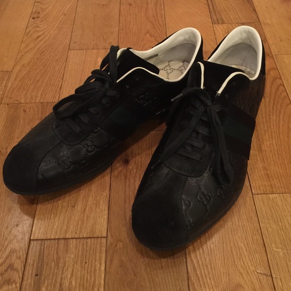 Gucci Green & Black Sneakers