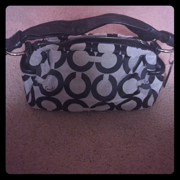 coach thick strap bag