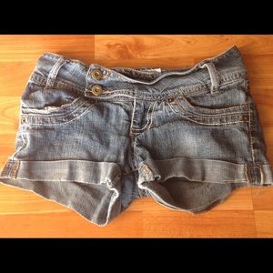 Denim shorts :)