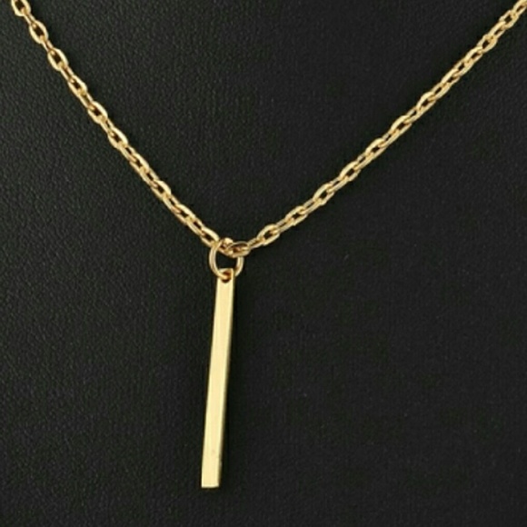 Layered bar necklace - Picture 2 of 3