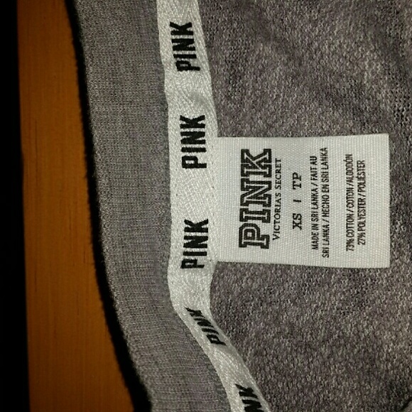 VS PINK PALM TREE LONG SLEEVE - Picture 2 of 4