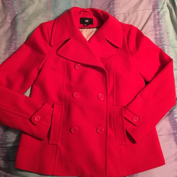 H&M red coat