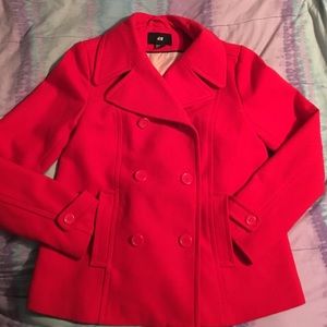 H&M red coat