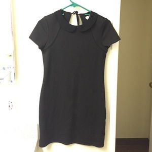 Black mod dress