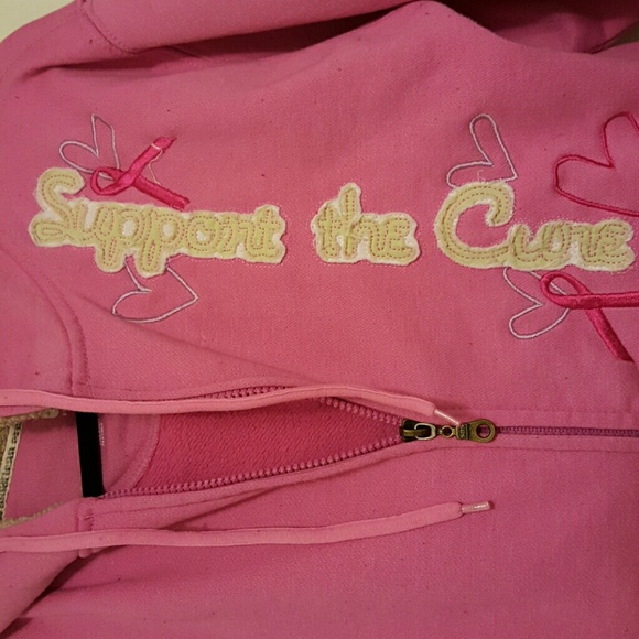 Support the Cure zip-up jacket - Picture 2 of 4