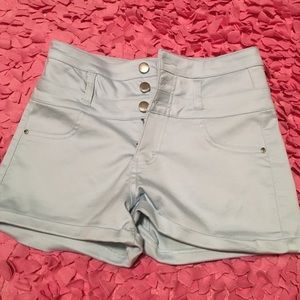 Baby blue Charlotte Russe shorts
