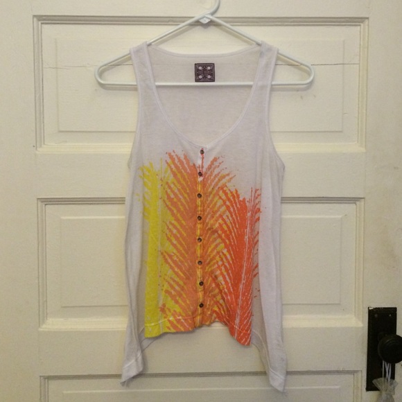 Free People Neon Jungle Tank