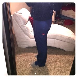 Dickies scrub flare pant