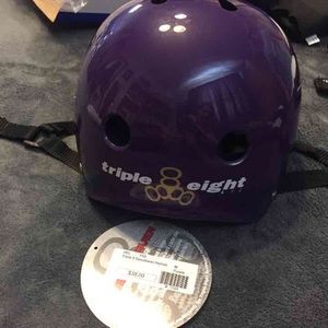 Purple Skating Helmet