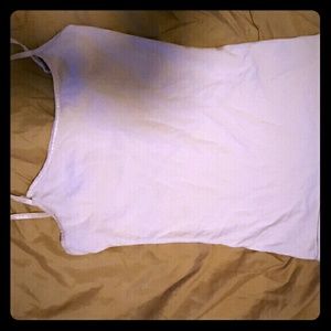 SO white tank top