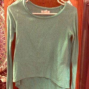 Light blue lace back Aeropostale tunic