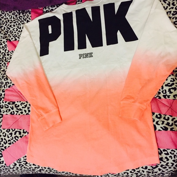 VS PINK CREW OMBRÉ