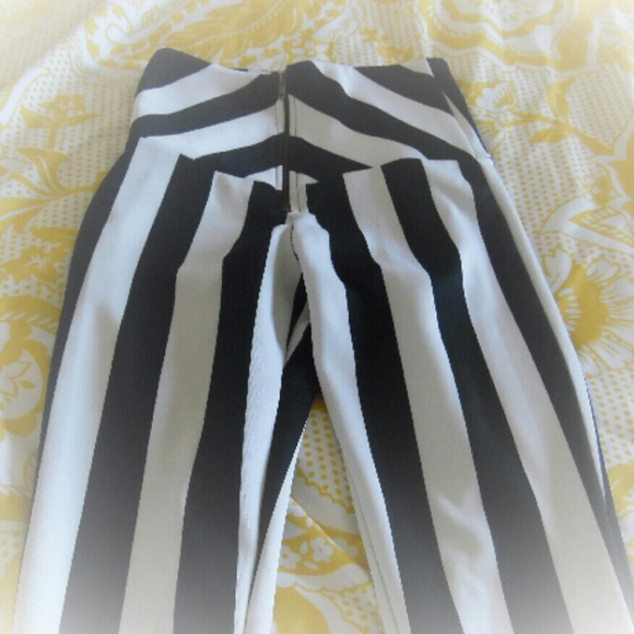 Black and white tights