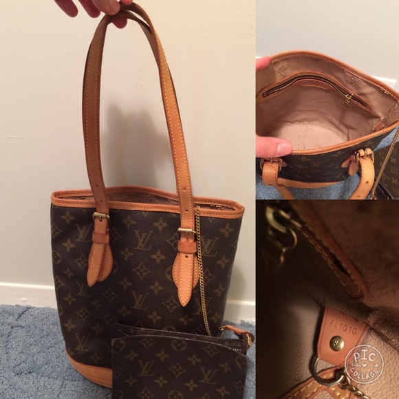 Authentic Louis Vuitton PM Bucket