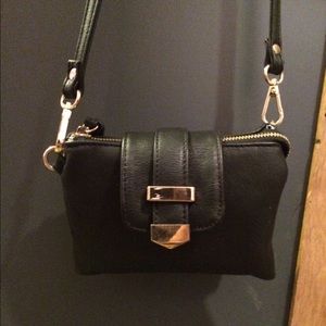 Black cross body bag