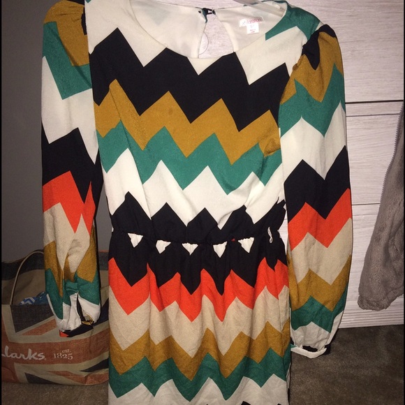 target chevron dress