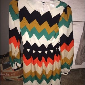target chevron dress