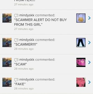Apparently I am a scammer