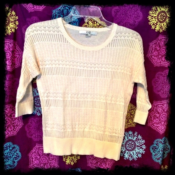 XXI 3/4 sleeve shirt