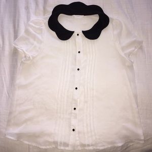 School girl collared shirt