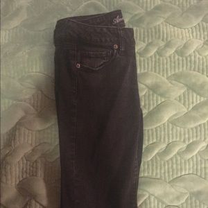 Black American eagle jeans