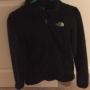 North face fuzzy fleece