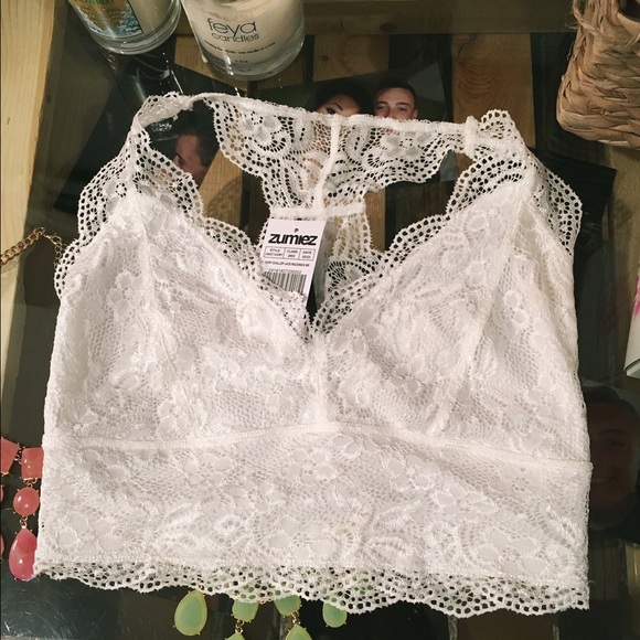 Zumiez Lace Racerback Bralette