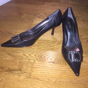 Nine West Black Pump Size 11